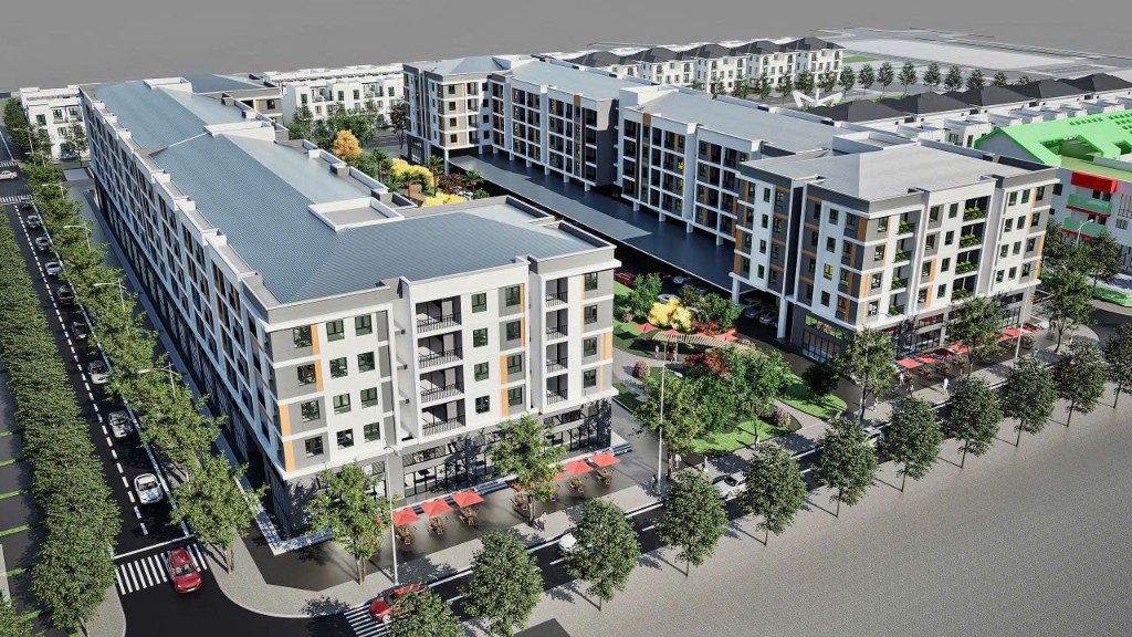 Phối cảnh tổng thể dự án Bắc Nghi Kim