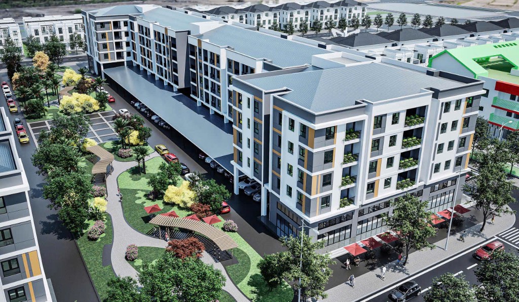 Không gian xanh và cảnh quan nội khu